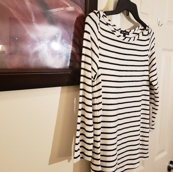 💫LAST ONE💫Hye Park&Lune Black Striped Comfy Soft Whitney Top - Picture 6 of 8